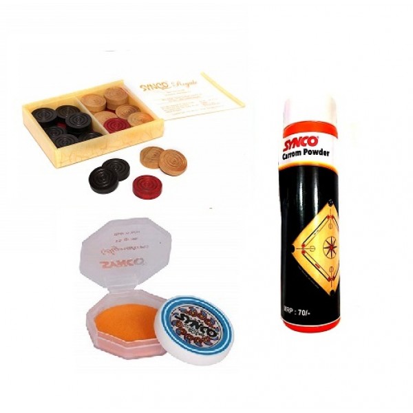 Synco Royale Carrom Accessories Set