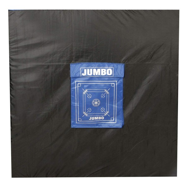 3T Jumbo Carrom Cover with Pocket Multicolour