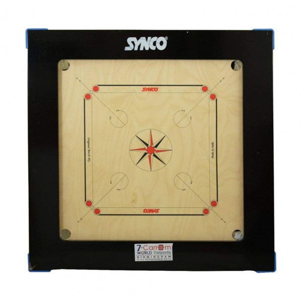 Synco Jumbo Genius Carrom Board 28 mm