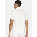 Omtex Arjun Pro Half Sleeves Cricket White T-Shirt