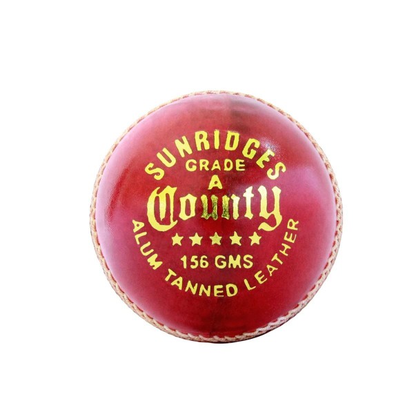 SS County Cricket Ball Red 
