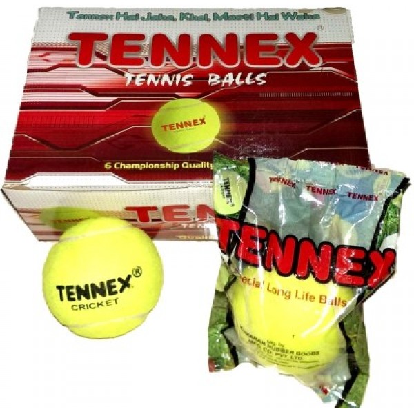 Tennex  Hard Tennis Cricket Ball 
